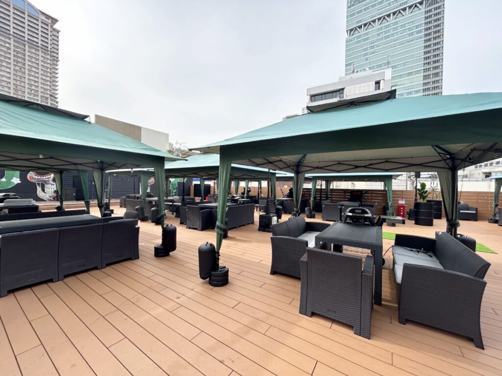 BBQ会場