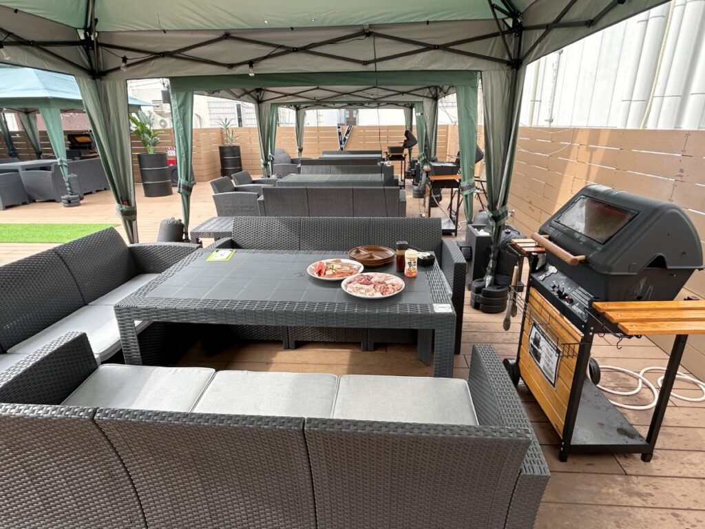 BBQ会場