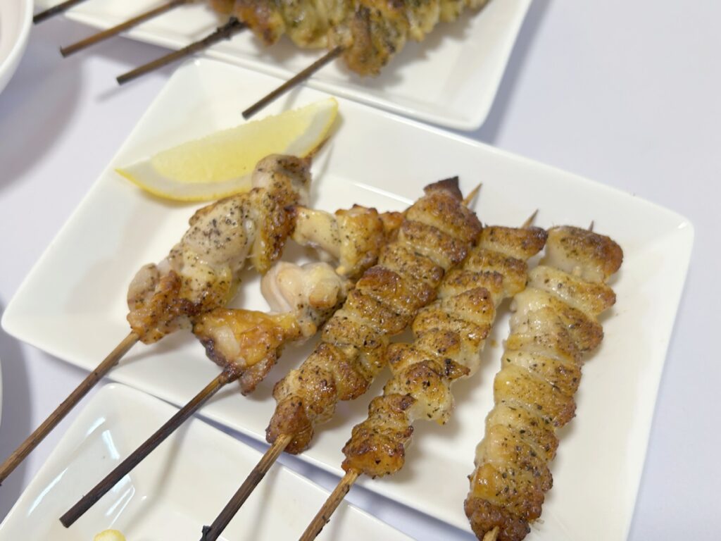 もも串、ぼんじり串