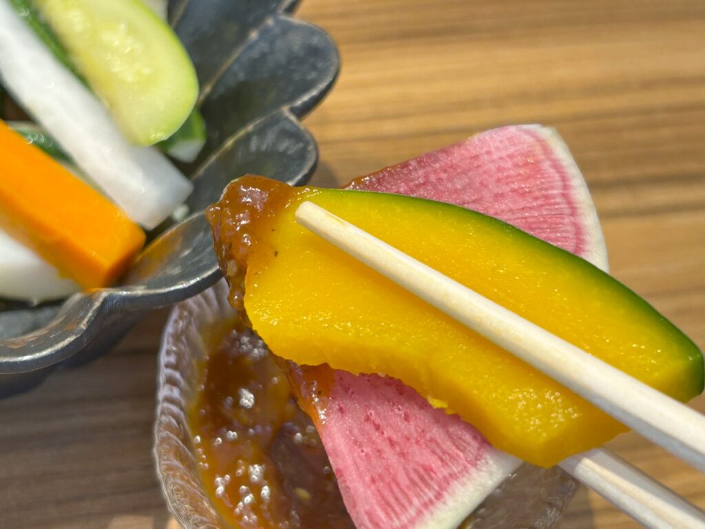 野菜スティックサラダ