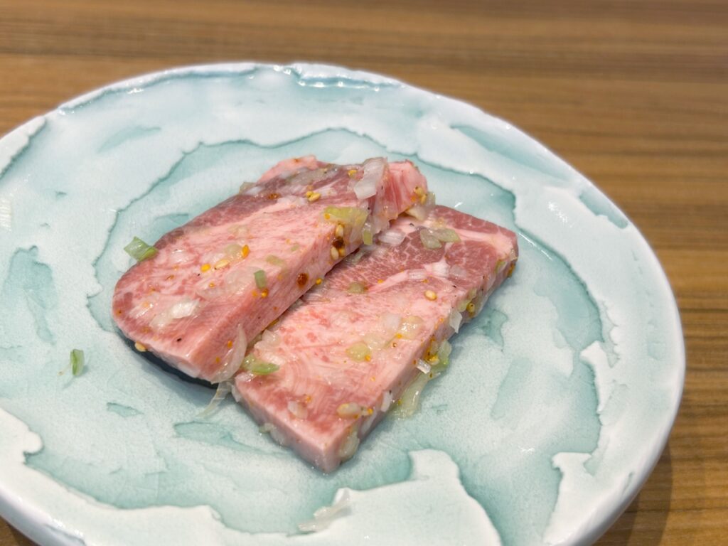 厚切りタン