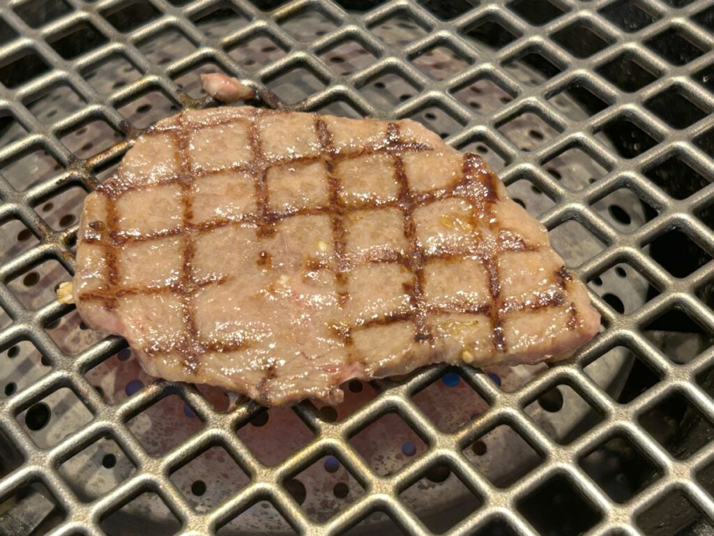 焼いたランプ