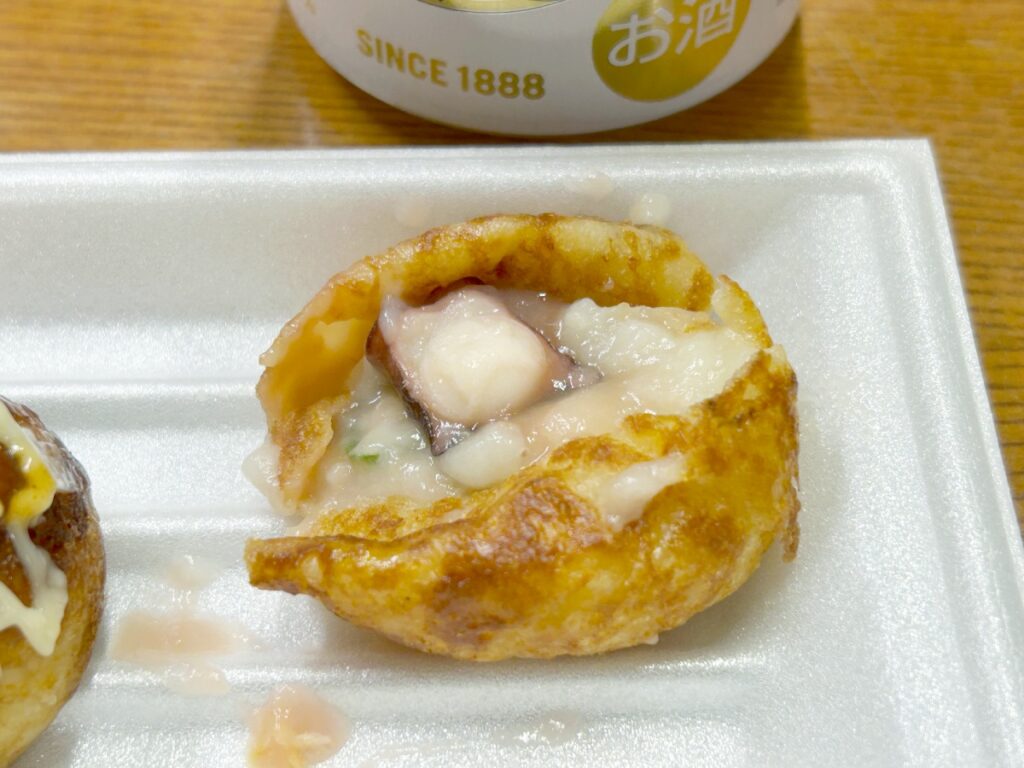 とろとろのたこ焼き