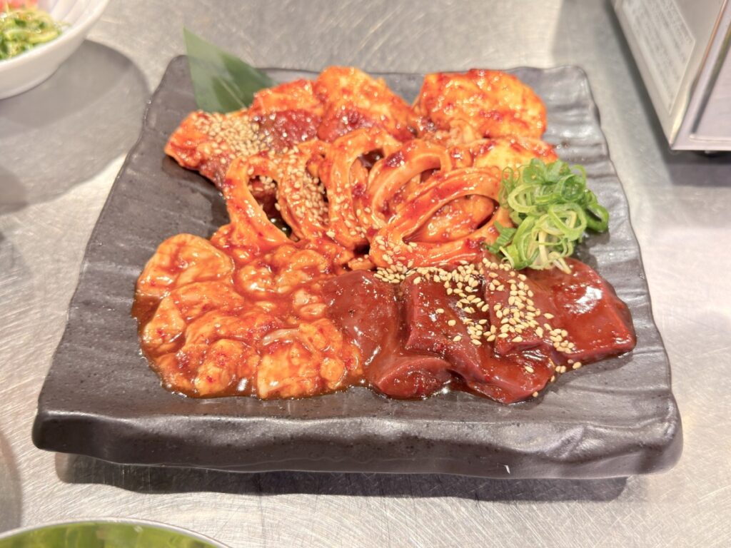 屋久島牛ホル盛り