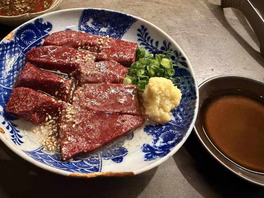 炙りレバー