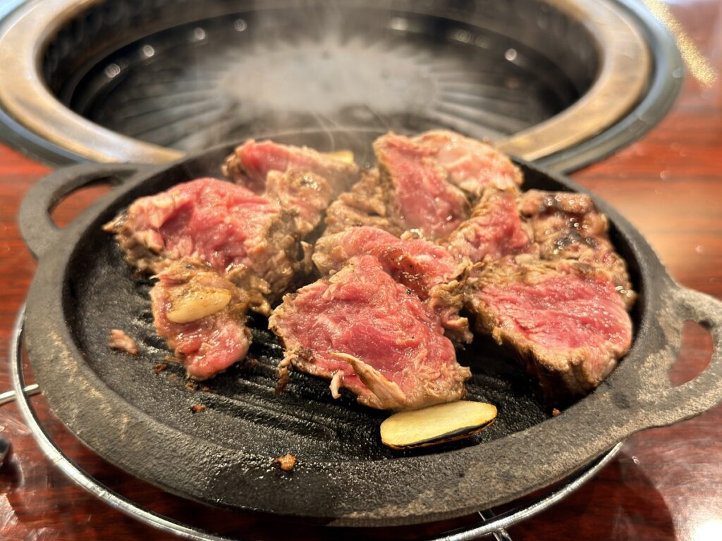 焼いたシャトーブリアン