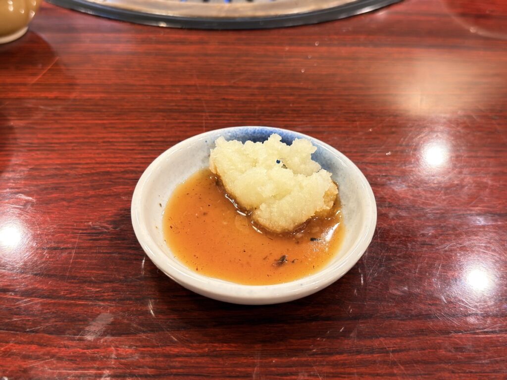 シャトーブリアン用のつけダレ